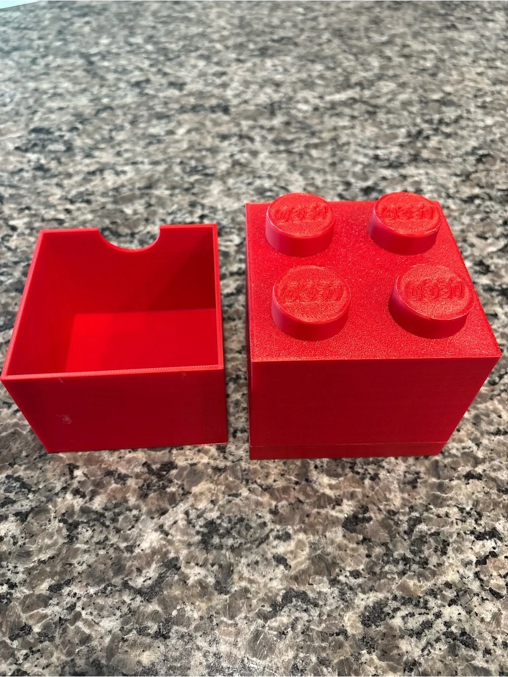 Lego Red Brick Mini Storage Drawer Organizer NWOT
